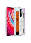 Xiaomi Redmi Note 8 Pro Kılıf Airbag Kenarlı Renkli Desenli Silikon Zore Elegans Kapak