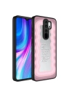 Xiaomi Redmi Note 8 Pro Kılıf Aynalı Desenli Kamera Korumalı Parlak Zore Mirror Kapak