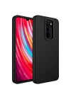 Xiaomi Redmi Note 8 Pro Kılıf Metal Çerçeve ve Buton Tasarımlı Silikon Zore Luna Kapak