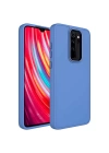 Xiaomi Redmi Note 8 Pro Kılıf Metal Çerçeve ve Buton Tasarımlı Silikon Zore Luna Kapak