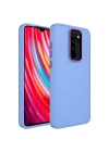 Xiaomi Redmi Note 8 Pro Kılıf Metal Çerçeve ve Buton Tasarımlı Silikon Zore Luna Kapak