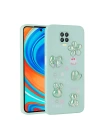 Xiaomi Redmi Note 9 Pro Kılıf Kabartma Figürlü Parlak Zore Toys Silikon Kapak