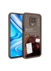 Xiaomi Redmi Note 9 Pro Kılıf Kamera Korumalı Baskılı Arka Yüzey Zore Klas Kapak