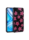 Xiaomi Redmi Note 9 Pro Kılıf Simli Desenli Kamera Korumalı Parlak Zore Popy Kapak