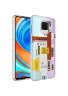 Xiaomi Redmi Note 9S Kılıf Airbag Kenarlı Renkli Desenli Silikon Zore Elegans Kapak