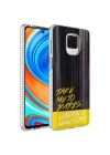 Xiaomi Redmi Note 9S Kılıf Airbag Kenarlı Renkli Desenli Silikon Zore Elegans Kapak