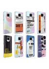 Xiaomi Redmi Note 9S Kılıf Airbag Kenarlı Renkli Desenli Silikon Zore Elegans Kapak