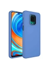 Xiaomi Redmi Note 9S Kılıf Metal Çerçeve ve Buton Tasarımlı Silikon Zore Luna Kapak