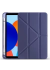 Xiaomi Redmi Pad SE 8.7 Kılıf Zore Tri Folding Kalem Bölmeli Standlı Kılıf