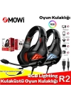 XMOWi R2 Gaming Mikrofonlu RGB Oyuncu Kulaklılığı Gurultu Engelleyici Kulaklik