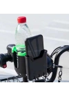 Zore 2 in 1 Motosiklet ve Bisiklet İçin Telefon ve Bardak Tutucu