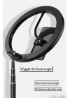 Zore 26 Cm Foldable Işıklı Telefon Tutucu Ring Light