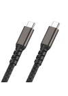 Zore 2.Jenerasyon Type-C to Type-C USB3.2 PD Data Kablosu 100W 20Gbps 4K@60Hz 0.5 Metre