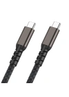 Zore 2.Jenerasyon Type-C to Type-C USB3.2 PD Data Kablosu 100W 20Gbps 4K@60Hz 0.5 Metre
