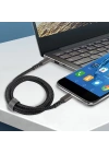 Zore 2.Jenerasyon Type-C to Type-C USB3.2 PD Data Kablosu 100W 20Gbps 4K@60Hz 0.5 Metre