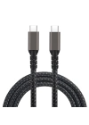 Zore 2.Jenerasyon Type-C to Type-C USB3.2 PD Data Kablosu 100W 20Gbps 4K@60Hz 1 Metre