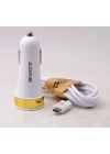 Zore 3 Usb li 2 in 1 Micro Araç Şarj Seti 3000 Mah