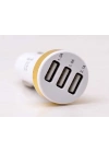 Zore 3 Usb li 2 in 1 Micro Araç Şarj Seti 3000 Mah