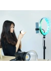 Zore 3D-36 36cm Canlı Yayın ve Ambiyans RGB Led Ring Light
