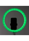 Zore 3D-36 36cm Canlı Yayın ve Ambiyans RGB Led Ring Light