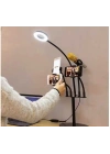 Zore 5 in 1 Işıklı Telefon Tutucu Ring Light