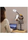 Zore 5 in 1 Işıklı Telefon Tutucu Ring Light