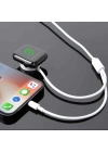 Zore Akıllı Saat Lightning-Wireless USB Şarj Kablosu 1.2M