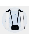 Zore AL45X Işıklı Telefon Tutucu Ring Light