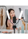 Zore AL45X Işıklı Telefon Tutucu Ring Light