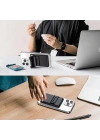 Zore CRD-05 Sade Tasarımlı 2 Hazneli PU Magnetik Standlı Kartlık