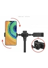 Zore Dual Small Light Işıklı Telefon Tutucu 9cm Ring Light