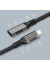 Zore Extension USB3.2 Type-C PD Uzatma Kablosu 100W 20Gbps 4K@60Hz 0.2 Metre