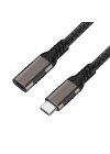 Zore Extension USB3.2 Type-C PD Uzatma Kablosu 100W 20Gbps 4K@60Hz 0.2 Metre