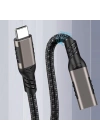 Zore Extension USB3.2 Type-C PD Uzatma Kablosu 100W 20Gbps 4K@60Hz 0.2 Metre