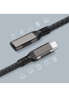 Zore Extension USB3.2 Type-C PD Uzatma Kablosu 100W 20Gbps 4K@60Hz 1 Metre