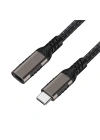 Zore Extension USB3.2 Type-C PD Uzatma Kablosu 100W 20Gbps 4K@60Hz 2 Metre