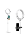 Zore F-537 Işıklı Telefon Tutucu Ring Light