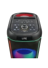 Zore GD-2606 Dijital LED Göstergeli FM Radyolu Mikrofonlu RGB TWS Çift 6.5 inç Stereo Bass Kablosuz Karaoke Hoparlör