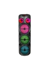 Zore GD-2887 Dijital LED Göstergeli Mikrofonlu RGB TWS 8 inç Stereo Bass Kablosuz Karaoke Hoparlör