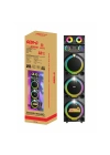 Zore GD-3127 Dijital LED Göstergeli Mikrofonlu RGB TWS Üçlü 12 inç Stereo Bass Kablosuz Karaoke Hoparlör