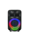 Zore GD-692 FM Radyolu Mikrofonlu RGB TWS 6.5 inç Stereo Bass Kablosuz Karaoke Hoparlör