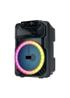 Zore GD-893 Mikrofonlu RGB TWS 8 inç Stereo Bass Kablosuz Karaoke Hoparlör