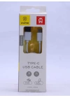 Zore Gold Type-C Usb Kablo Z-04