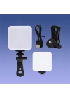 Zore GZ49S RGB Light Işıklı Telefon Tutucu Ring Light