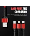 Zore LC93 3 in 1 Usb Kablo