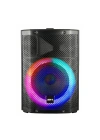 Zore LT-917 Mikrofonlu RGB Işıklı Kumandalı Stereo Bass Kablosuz TWS Karaoke Hoparlör Speaker