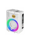 Zore LT-927 Mikrofonlu RGB Işıklı Kumandalı Stereo Bass Kablosuz TWS Karaoke Hoparlör Speaker