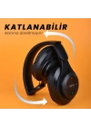 Zore M6 Plus Ayarlanabilir ve Katlanabilir Kulak Üstü Bluetooth Kulaklık