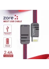 Zore Mest Lightning Usb Kablo 1M