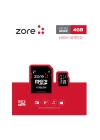 Zore Micro SD Hafıza Kartı 4GB